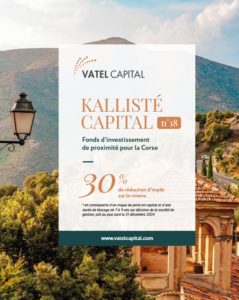 Couverture de la plaquette du FIP Corse Kallisté Capital N°18